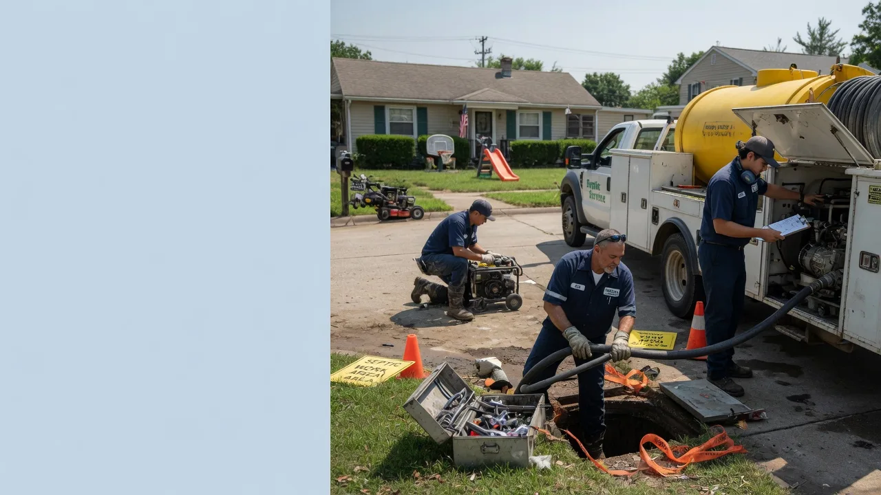 Septic Tank Pumping in Hooversville, PA near me